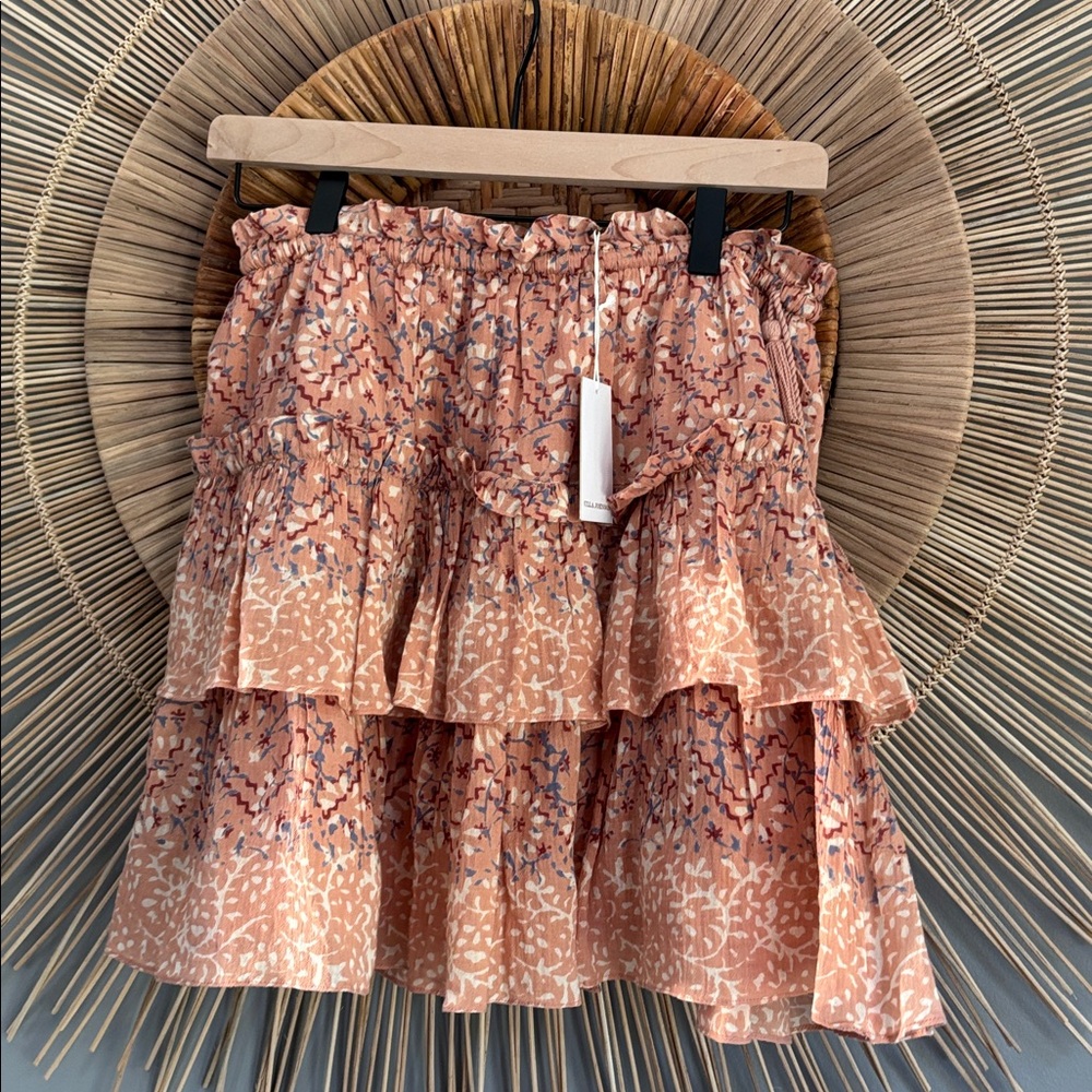 Ulla Johnson ruffle miniskirt size 2 NWT